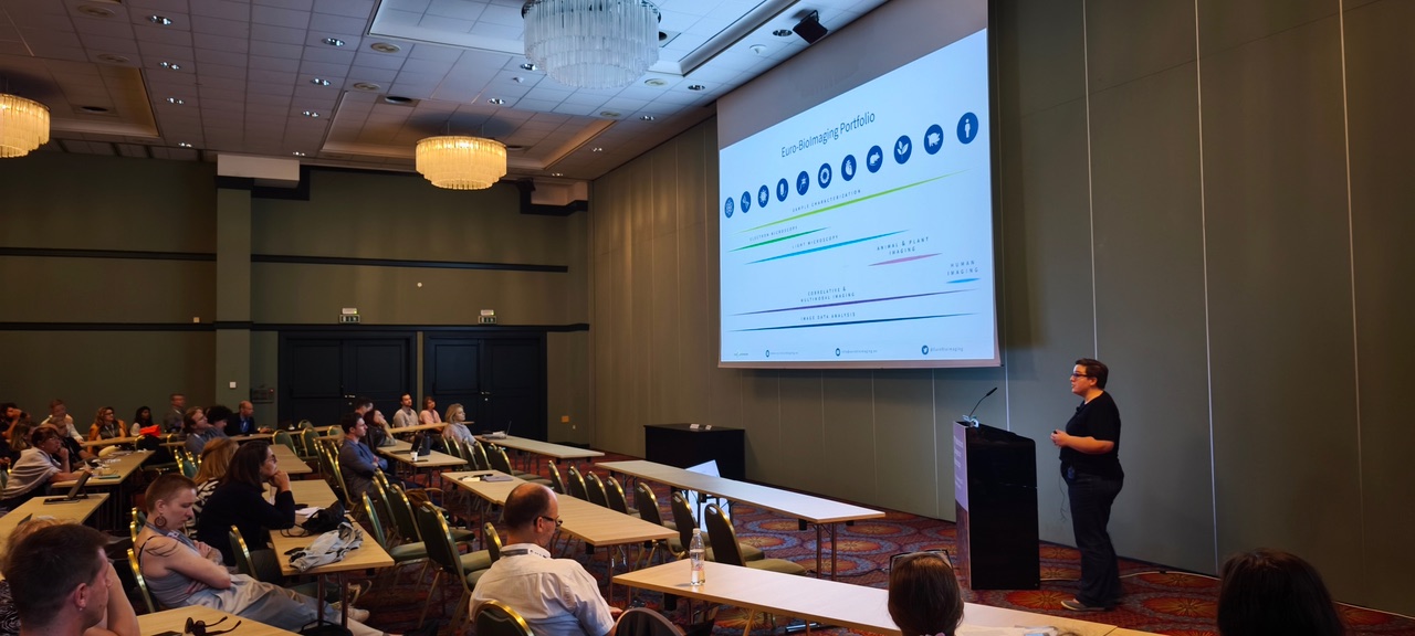 presentation at a conference