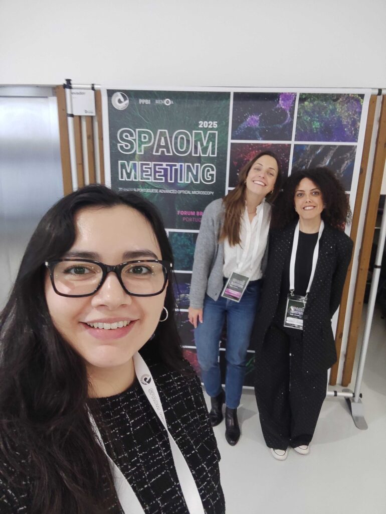 Daniela Aviles Huerta with Euro-BioImaging Scientific Ambassadors.