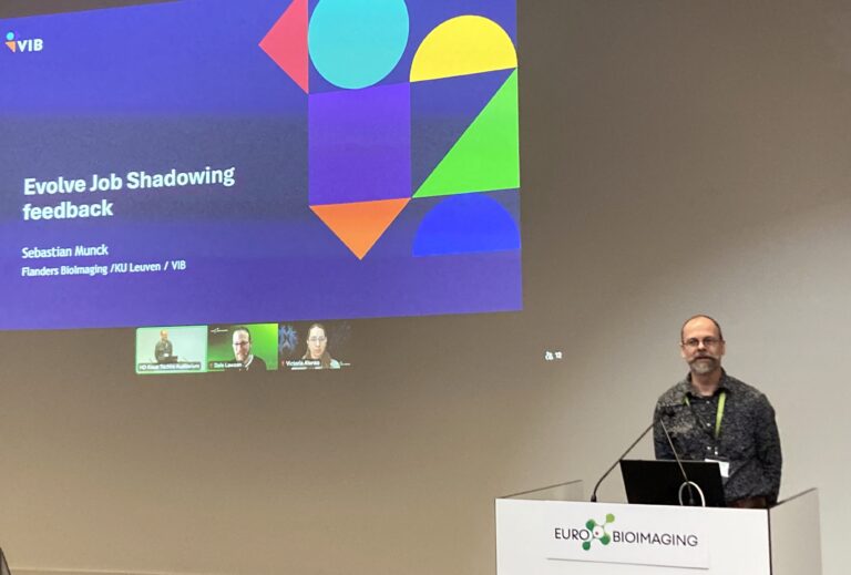 Sebastian Munck of Flanders BioImaging Node shares his experience with the job shadowing programme, allowing him to learn from Julien Colombelli at the Barcelona Node.