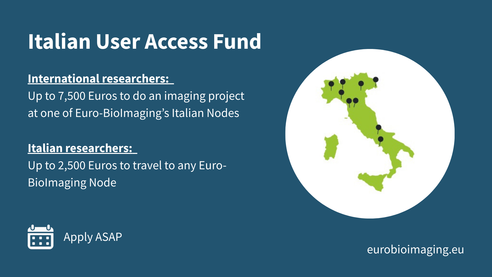 Italian User Access Fund November 2025
