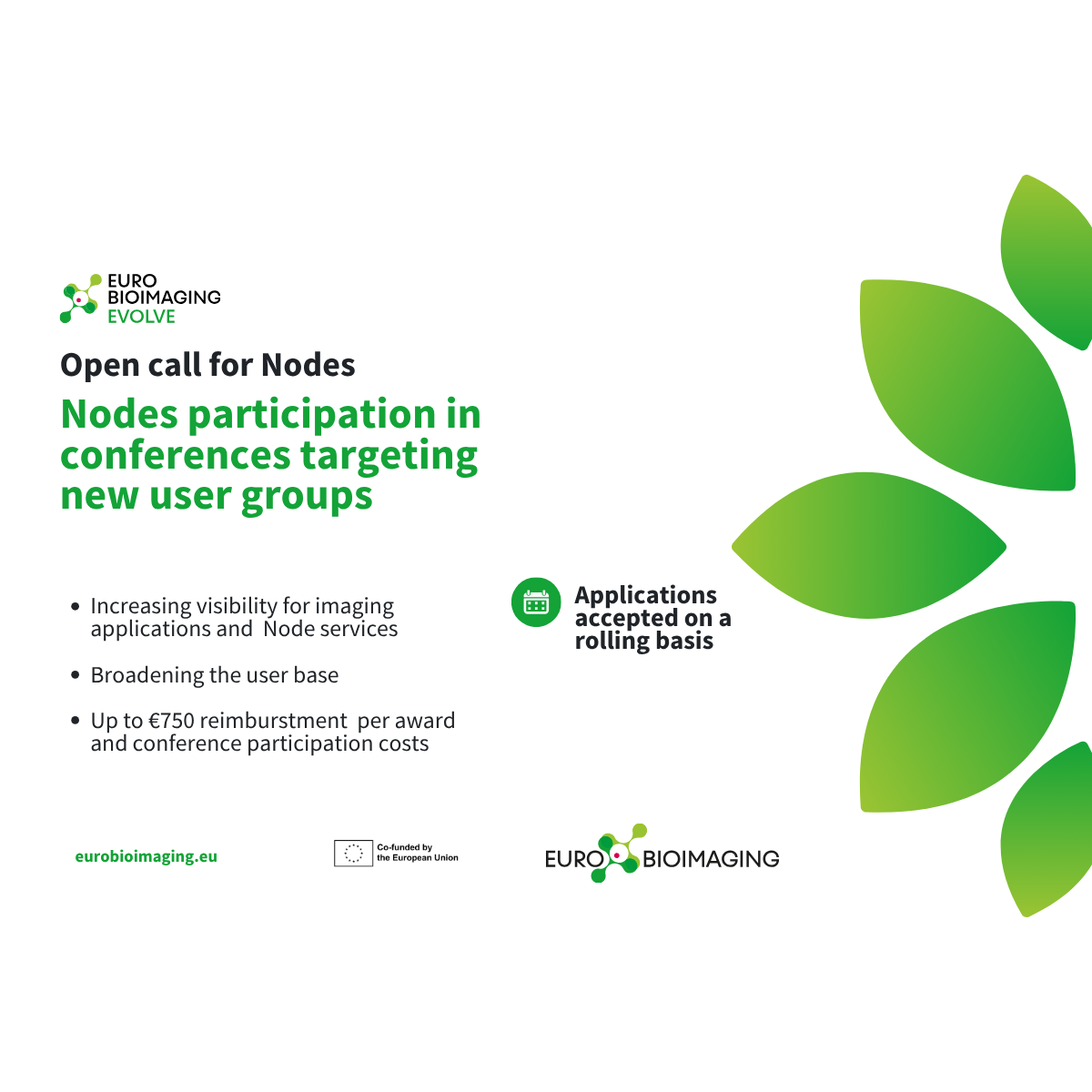 Call for nodes partipation in coferences targeting new user groups