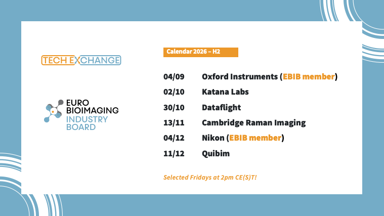 Calendar overview for Tech Exchange events in the second half of 2026
