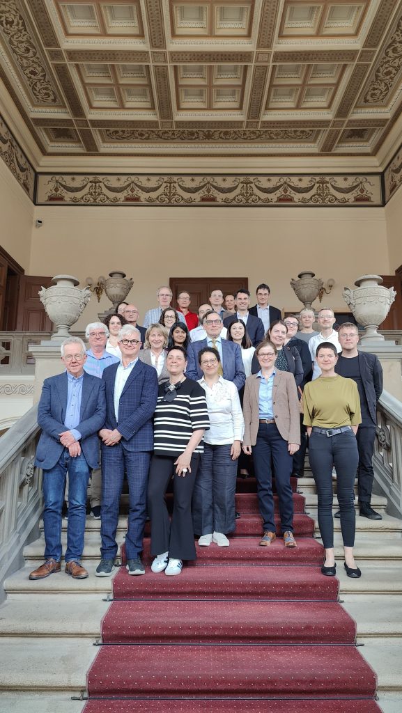 Group picture of the 14th Euro-BioImaging Board Meeting, which took place in Prague, and was hosted by Czech BioImaging.