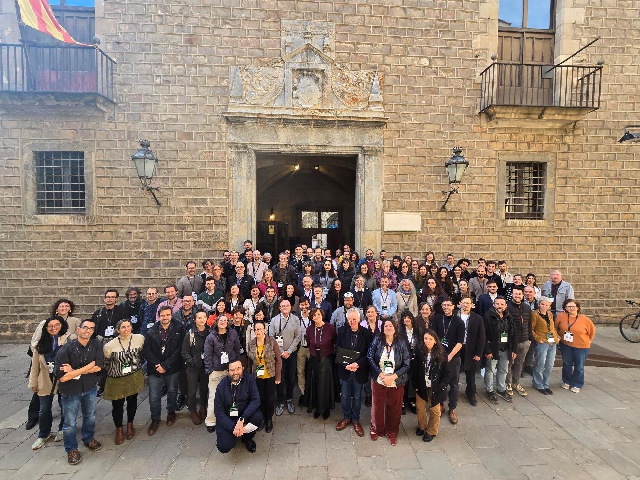A group in Barcelona.