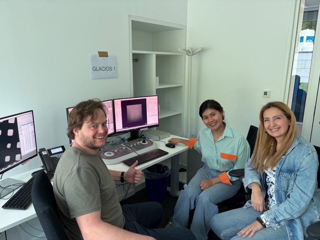 A happy research team.