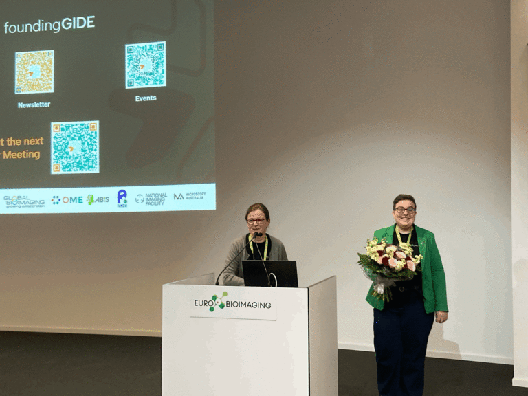 Antje Keppler thanks Johanna Bischof and the team for the fantastic organisation of the All Hands Nodes meeting.