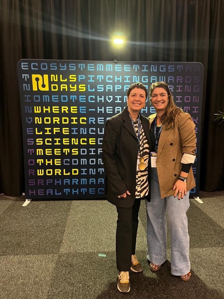 Julia Fernandez-Rodriguez and Anne-Charlotte Joubert at NLSD 2025.