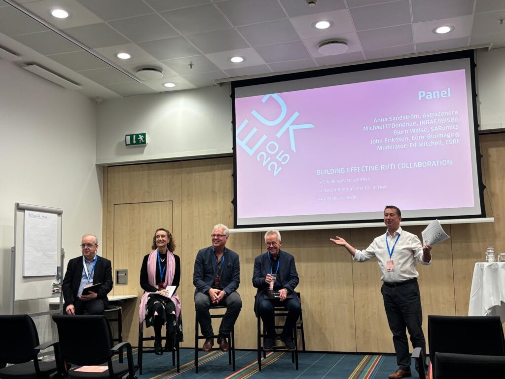 John Eriksson at a panel discussion