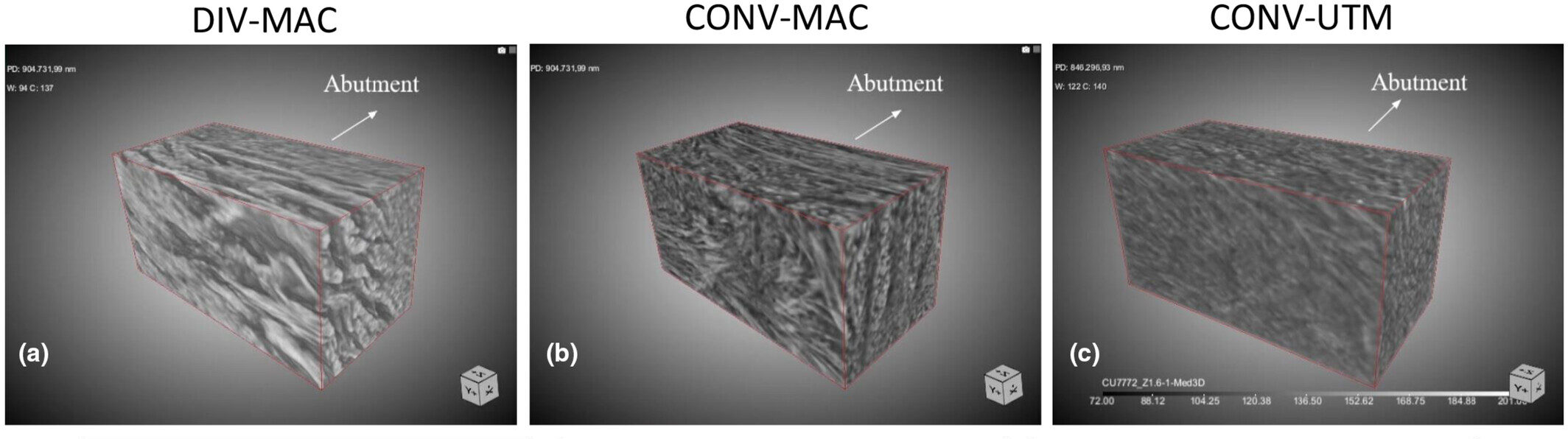 Synchrotron 3D reconstructions